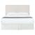 Kosmo Fabric Rectangular Upholstered Headboard, Full/Queen Size