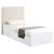 Kosmo Fabric Rectangular Upholstered Headboard, Twin Size