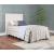 Kosmo Fabric Rectangular Upholstered Headboard, Twin Size
