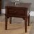 Aspen Skies Rectangular Wood End Table w/Drawer
