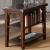 Aspen Skies Rectangular Wood Storage Chair Side Table