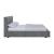 Gregory Fabric Upholstered Platform Bed, California King Size