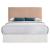 Gigi Fabric Rectangular Upholstered Headboard, Full/Queen Size