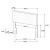 Gigi Fabric Rectangular Upholstered Headboard, Full/Queen Size