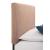 Gigi Fabric Rectangular Upholstered Headboard, Twin Size