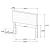 Gigi Fabric Rectangular Upholstered Headboard, Full/Queen Size