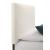Gigi Fabric Rectangular Upholstered Headboard, Twin Size