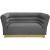 Bellini Velvet Loveseat