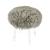 Best in Show Genuine Fur Mohair Stool
