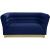 Bellini Velvet Loveseat