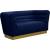 Bellini Velvet Loveseat
