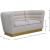 Bellini Velvet Loveseat