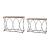 Fisher Island Console Tables (Set of 2)