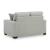 Greenbriar Modern Loveseat | Track Arm & Textured Upholstery