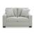 Greenbriar Modern Loveseat | Track Arm & Textured Upholstery
