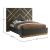 Vector Velvet King Size Bed