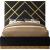 Vector Velvet Queen Size Bed