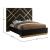 Vector Velvet King Size Bed