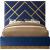 Vector Velvet Queen Size Bed