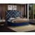 Vector Velvet King Size Bed