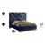 Vector Velvet King Size Bed