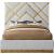 Vector Faux Leather King Size Bed
