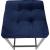 Nicola Velvet Counter Stool with Chrome Steel Base