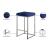 Nicola Counter Stool with Steel Base