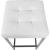 Nicola Faux Leather Counter Stool with Chrome Steel Base