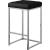 Nicola Faux Leather Counter Stool with Chrome Steel Base