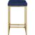 Nicola Counter Stool with Steel Base