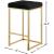 Nicola Velvet Counter Stool with Gold Steel Base