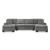 Birkdale Court Fabric 3-Piece Sectional