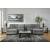 Birkdale Court Fabric 3-Piece Sectional