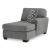 Birkdale Court Fabric 3-Piece Sectional