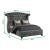 Sophia Fabric Upholstered King Size Bed