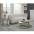Massimo 2-Piece Faux Marble Coffee Table with Gold Steel Base