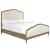 Devon Fabric/Wood Panel Bedroom Set