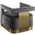 Armani Velvet Accent Chair