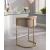 Donatella Velvet Counter Stool with Gold Steel Base