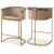 Donatella Velvet Counter Stool with Gold Steel Base