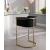 Donatella Velvet Counter Stool with Gold Steel Base