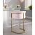 Donatella Velvet Counter Stool with Gold Steel Base