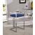 Ezra Velvet Counter Stool with Chrome Steel Base