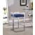 Ezra Velvet Counter Stool with Chrome Steel Base
