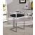 Ezra Velvet Counter Stool with Chrome Steel Base