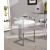 Ezra Faux Leather Counter Stool with Chrome Steel Base
