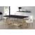 Karina Velvet Dining Chair with Polished Gold Metal Frame