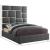 Milan Faux Leather King Size Bed