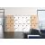 Choice Office Single Row Locker w/3 Small Lockable Doors, Mail Slots, Electronic Keypad Lock